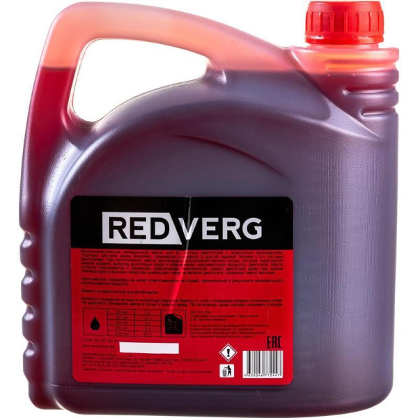 Масло RedVerg RD-2T-3L-M 2-х тактное 3 л