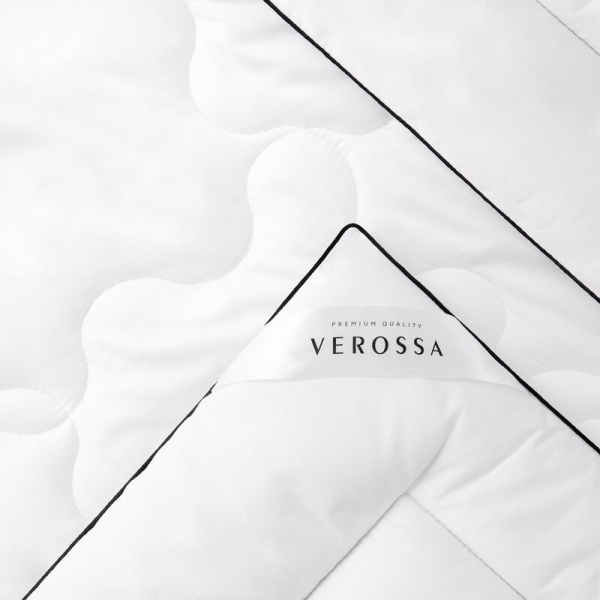 Одеяло Verossa Шелк 140х205 см стеганое с кантом белое (790486)