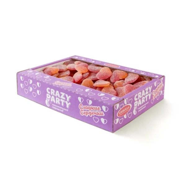 Мармелад Азовская КФ Сердечки 1 кг