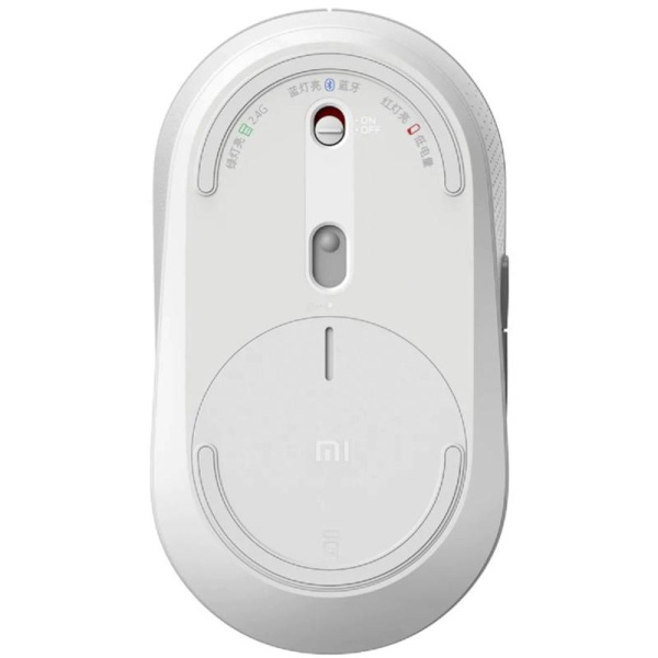 Мышь беспроводная Mi Dual Mode Wireless Mouse Silent Edition белая   (HLK4040GL)