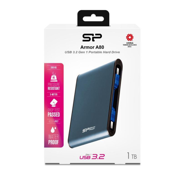 Внешний жесткий диск Silicon Power Armor A80 1 Tb (SP010TBPHDA80S3B)