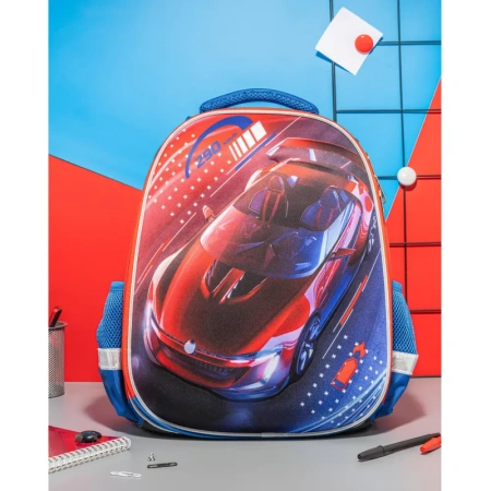 Ранец Комус Класс 3D Car с двумя отделениями