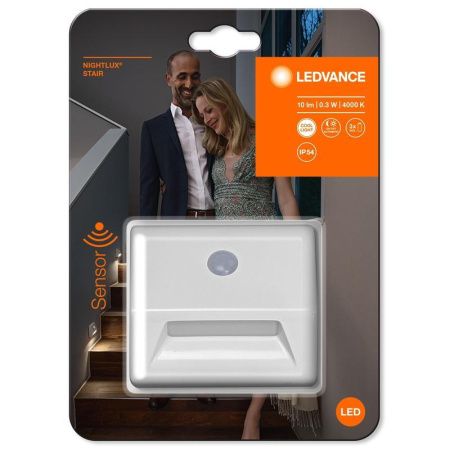 Светильник светодиодный Ledvance Nightlux Stair WT 0.25 Вт 4000 К Светильник светодиодный Ledvance Nightlux Stair WT 0.25 Вт 4000 К