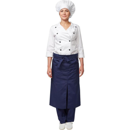 Фартук поварской синий