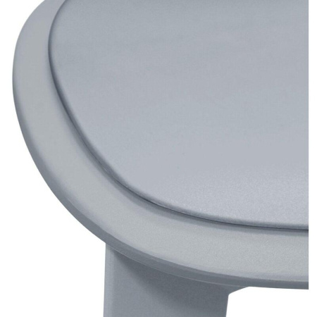 Стул для столовых SHT-S110-P серый (пластик)