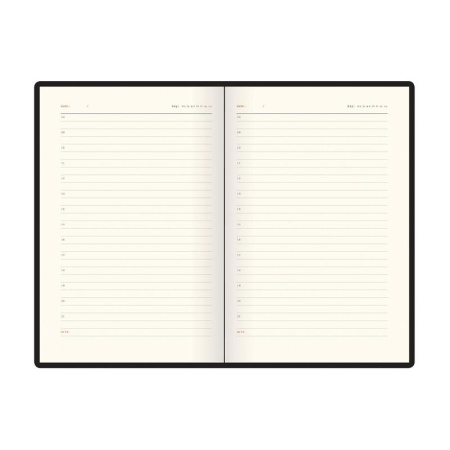 Ежедневник недатированный Bruno Visconti Boston искусственная кожа А5  136 листов синий (голубой обрез, 145x207 мм)