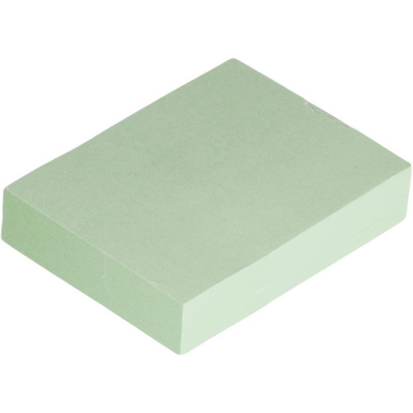 Стикеры Attache Economy 38x51 мм пастельный зеленый (1 блок, 100 листов)