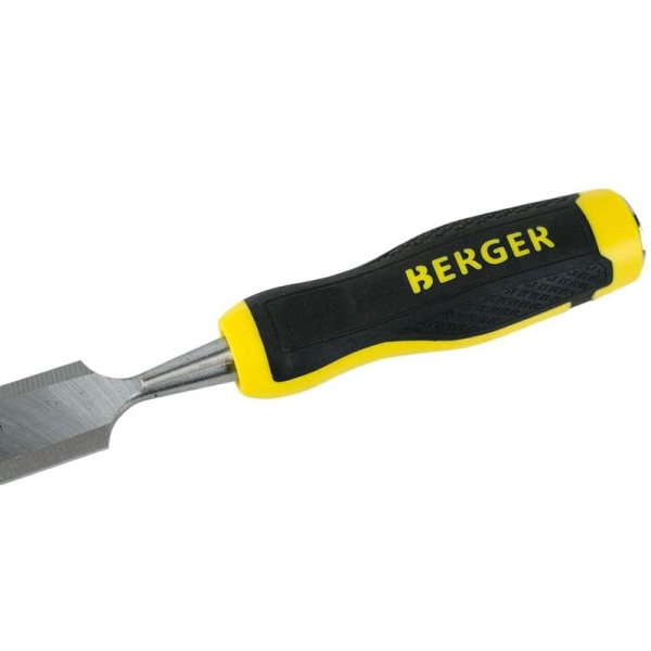 Набор стамесок для обработки древесины, 4 шт:8,12,16,24 мм, Berger  (BG1420)