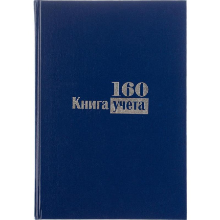 Книга учета бухгалтерская офсет А4 160 листов в клетку на сшивке (обложка - бумвинил) Книга учета бухгалтерская офсет А4 160 листов в клетку на сшивке (обложка - бумвинил)