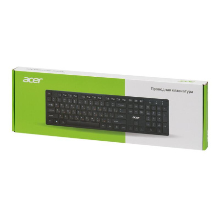 Клавиатура проводная Acer OKW122 (ZL.KBDEE.00C)