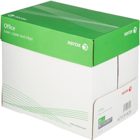 Бумага для офисной техники Xerox Office (А4, марка В, 80 г/кв.м, 500 л)