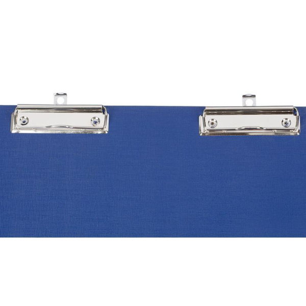 Папка-планшет с 2 зажимами Attache A3 синяя горизонтальная