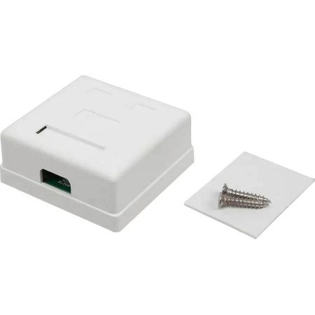 Розетка TWT TWT-SM2-4545-WH RJ-45 cat 5е