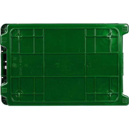 Ящик (лоток) универсальный из ПНД 600х400х300 мм зеленый Ящик (лоток) универсальный из ПНД 600х400х300 мм зеленый