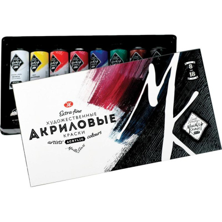 Краски акриловые Мастер-Класс 8 шт