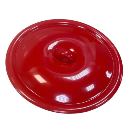 Крышка Онест для ведра 12 л пластик красная