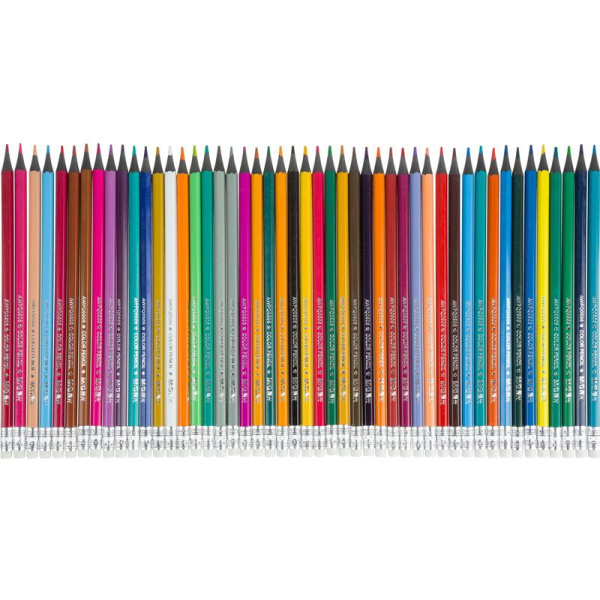 Карандаши цветные M&G 48 цветов шестигранные стираемые