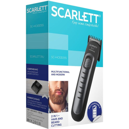 Машинка для стрижки волос Scarlett SC-HC63055