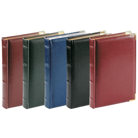 Ежедневник полудатированный Bruno Visconti Boss искусственная кожа A5+ 208 листов черный (145х217 мм) (артикул производителя 3-404/267)