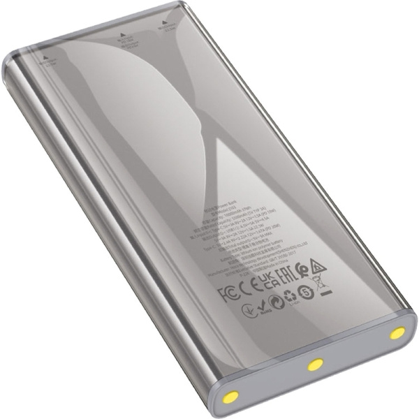 Внешний аккумулятор (power bank) Hoco J103 Discovery Edition 10000 мАч  черный (J103 DISCOVERY EDITION GRAY)