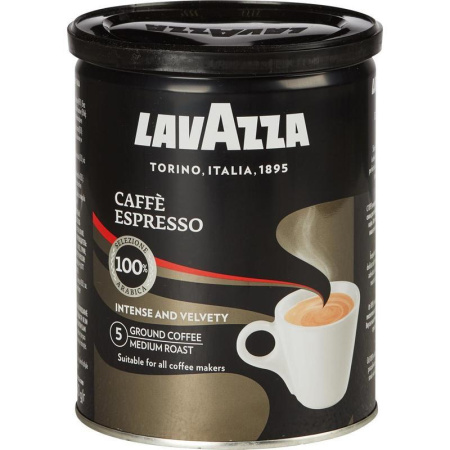 Кофе молотый Lavazza Espresso 250 г (жестяная банка)