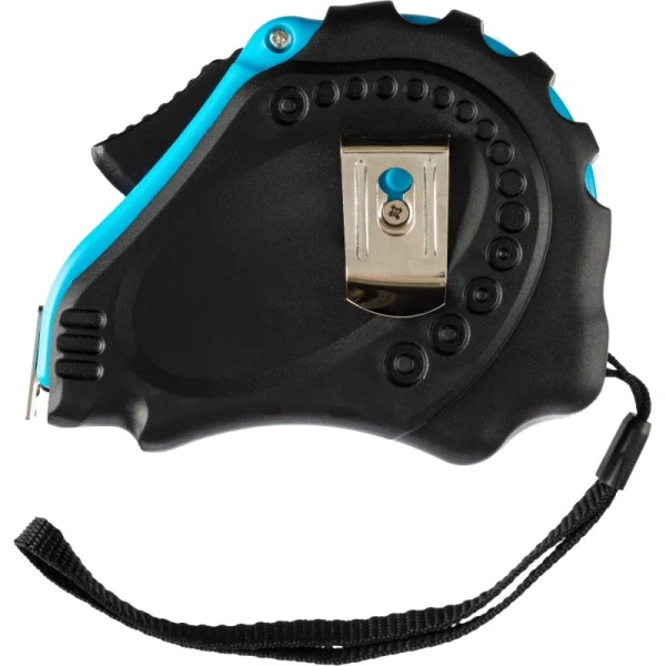 Рулетка строительная TOPFORT Prof 10 м х 25 мм с автостопом в  прорезиненном корпусе (1990404)