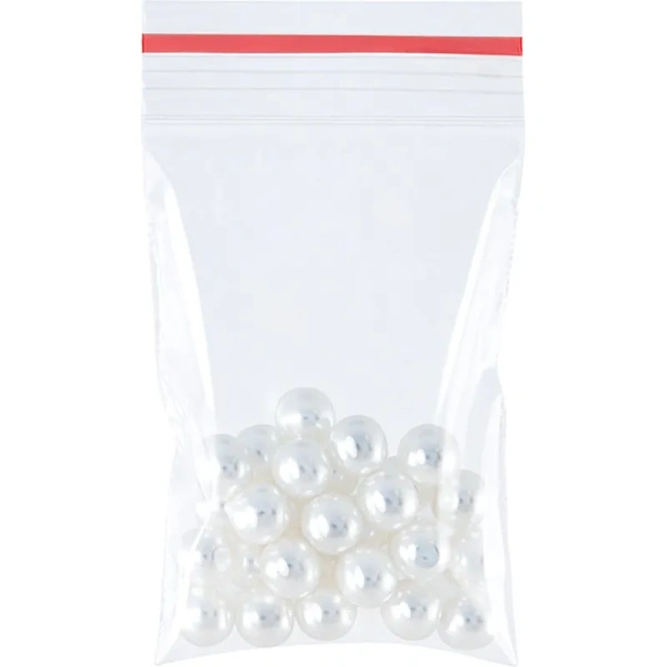 Пакет с замком zip-lock ПВД 5x7 см 32 мкм (1000 штук в упаковке)