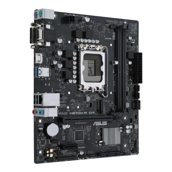 Материнская плата Asus Prime H610M-R D4-SI