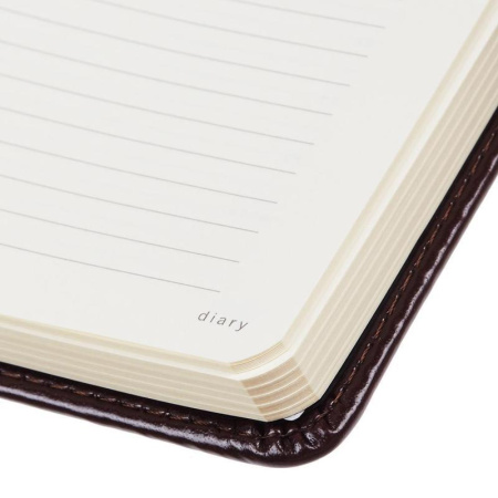 Ежедневник недатированный Bruno Visconti Prestige искусственная кожа A5 160 листов бордовый (142х205 мм) (артикул производителя 3-352/06)