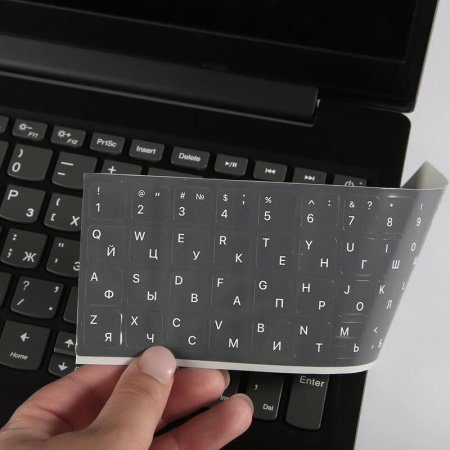 Этикетки для клавиатур Red Line серые (УТ000031341)