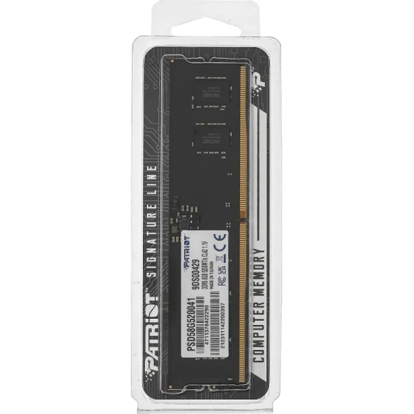 Модуль памяти Patriot Memory PSD58G520041 DDR5 8 ГБ