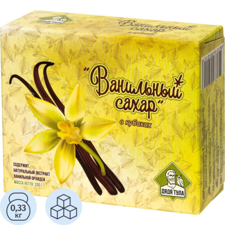 Сахар рафинад кусковой Дядя Тула с ванилью 330 г