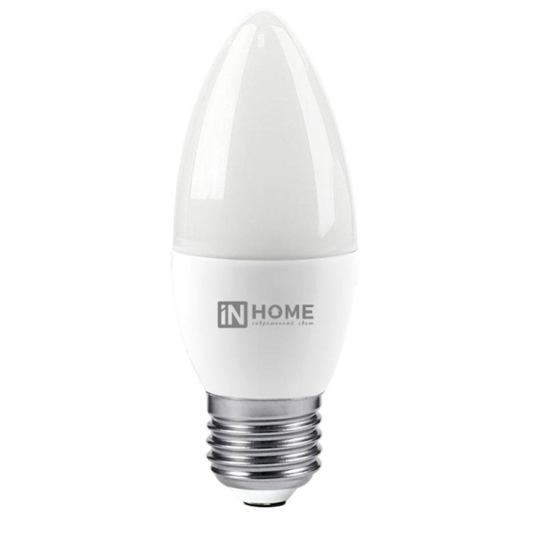 Лампа светодиодная In Home LED-СВЕЧА-VC свеча 8Вт 3000K 760Лм 220В  4690612020440