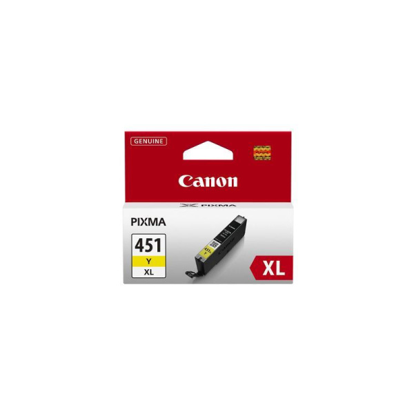 Картридж Canon CLI-451XL Y 6475B001 желтой повышенной емкости для MG5440/6340