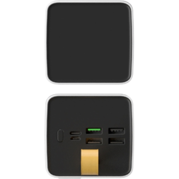 Внешний аккумулятор (power bank) Pero  PB09 50000 мАч белый  (4673759570153)