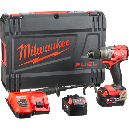 Дрель-шуруповерт аккумуляторная Milwaukee M18 Fuel FDD3-502X  (4933479863) Дрель-шуруповерт аккумуляторная Milwaukee M18 Fuel FDD3-502X  (4933479863)