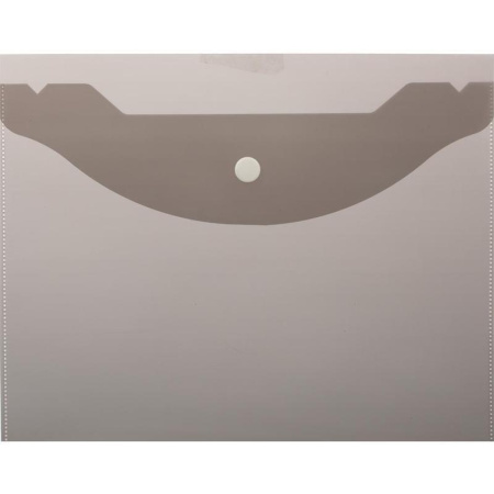 Папка-конверт на кнопке A5 ассорти 0.18 мм (10 штук в упаковке)