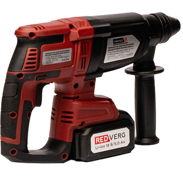 Перфоратор аккумуляторный Redverg RD-RH18-24BLK/U