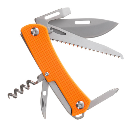 Нож перочинный Stinger 10.3 см 10 функций оранжевый