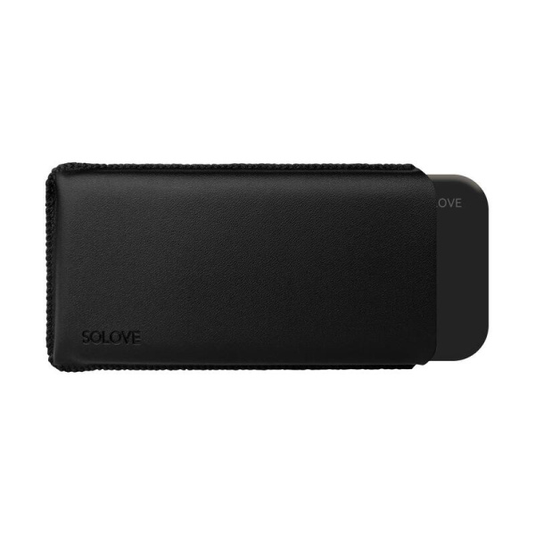 Внешний аккумулятор (power bank) Solove 001M+ (10000 мАч, черный, 001M+  Black RUS)