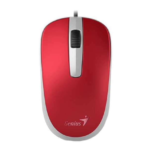 Мышь компьютерная Genius DX-120 красная (31010010403)