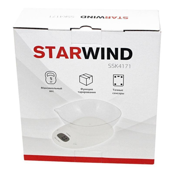 Весы кухонные Starwind SSK4171
