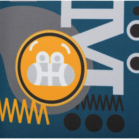 Ранец №1 School Light Team анатомический черный с двумя отделениями