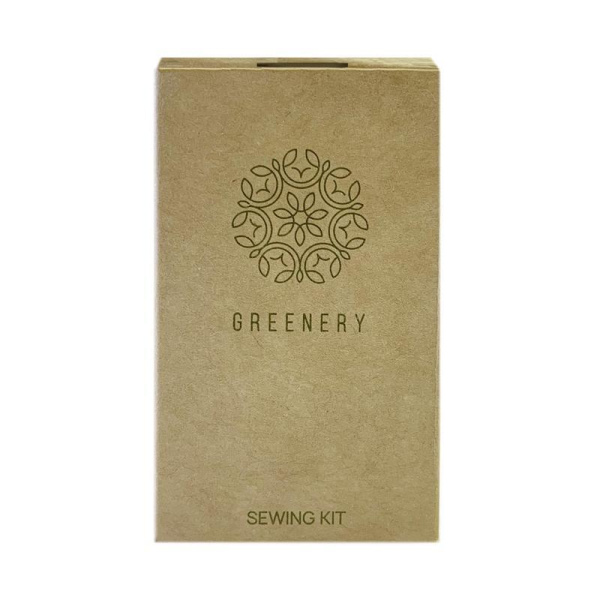 Швейный набор Greenery картон (5 предметов, 500 штук в упаковке)