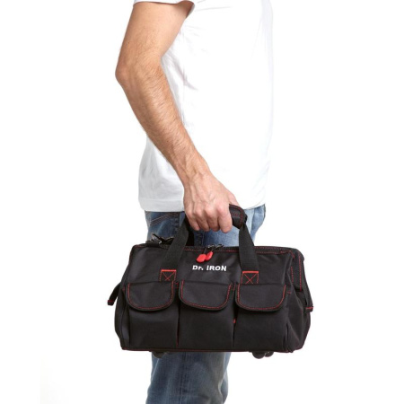 Сумка для инструмента с ремнем 36х22х23 Dr.IRON (DR1021)