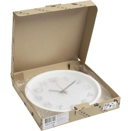 Часы настенные Рубин 3027-121W (30х30х2 см)