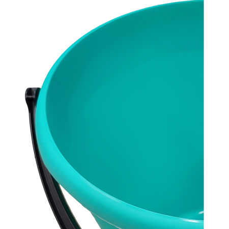 Ведро пищевое 12 л пластик мятное