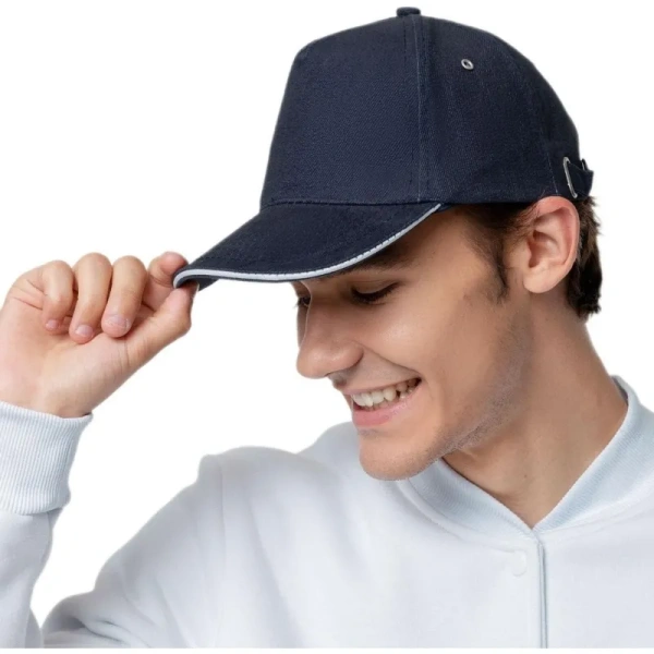 Бейсболка Проект 111 Classic синяя (обхват 56-58)