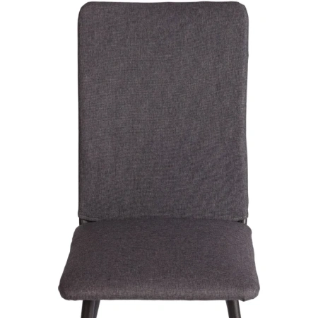 Стул обеденный Комус Мебель Fabbi тёмно-серый (ткань, металл)