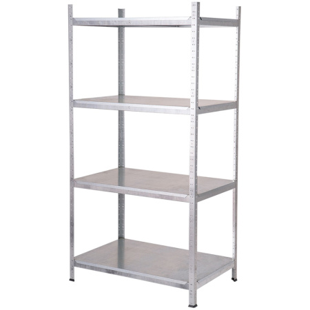 Стеллаж металлический HIT оцинкованный (4 полки, 912х600х1824 мм)